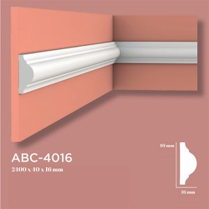 4 cm Boyanabilir Duvar Çıtası