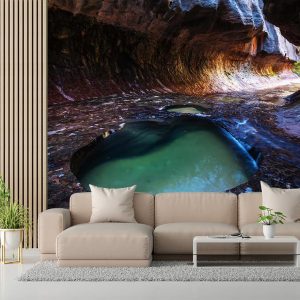 Duvar Kağıdı Mağara Göl F1184