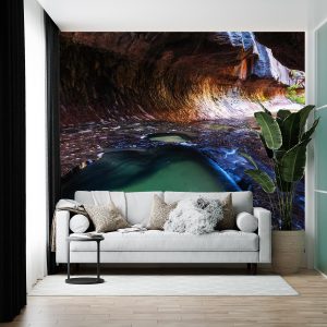 Duvar Kağıdı Mağara Göl F1184