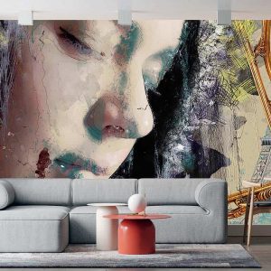 Tabloya Sığmayan Kadın Duvar Kağıdı C1617