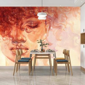 Duvar Kağıdı Saç ve Kadın C1630