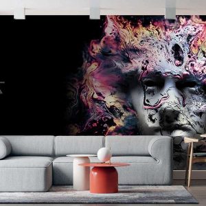 Duvar Kağıdı Yüz Tasarım Kadın C1640