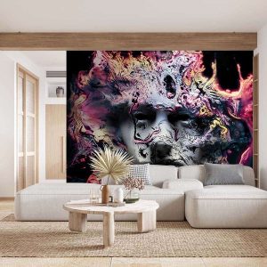 Duvar Kağıdı Yüz Tasarım Kadın C1640