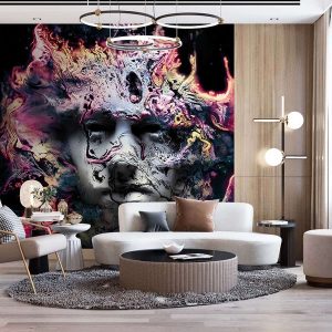 Duvar Kağıdı Yüz Tasarım Kadın C1640