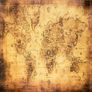Dünya Haritası Duvar Kağıdı C1753