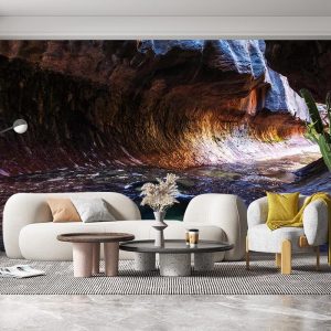 Duvar Kağıdı Mağara Göl F1184