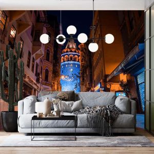 Duvar Kağıdı Galata Kulesi Gece F1232