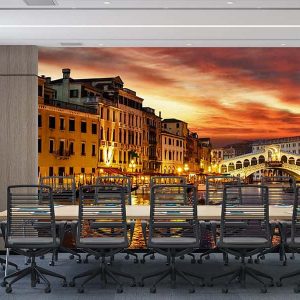 Duvar Kağıdı Venedik Ponte Rialto F1236