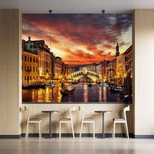 Duvar Kağıdı Venedik Ponte Rialto F1236