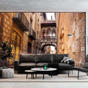 Duvar Kağıdı Barcelona Barri Gotic F1238