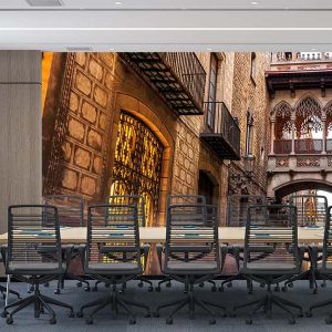 Duvar Kağıdı Barcelona Barri Gotic F1238