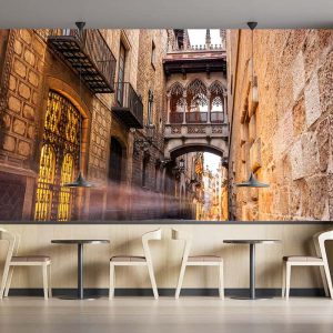 Duvar Kağıdı Barcelona Barri Gotic F1238