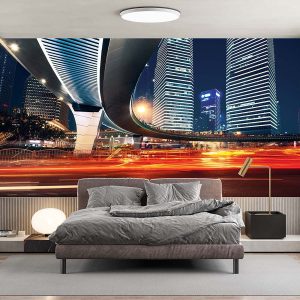 Köprü Plaza 3 Boyutlu Duvar Kağıdı F1275