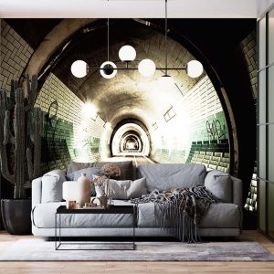 Tunel 3 Boyutlu Duvar Kağıdı F1280