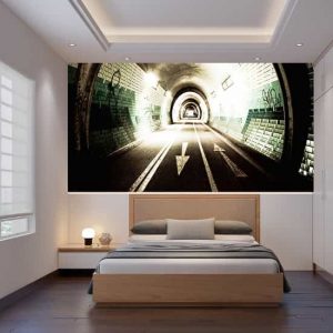 Tunel 3 Boyutlu Duvar Kağıdı F1280