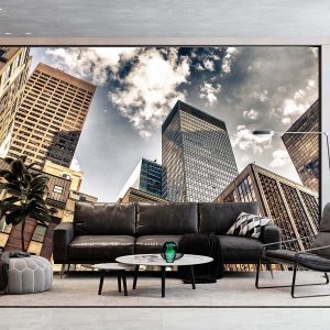 Büyük Binalar 3 Boyutlu Duvar Kağıdı F1282