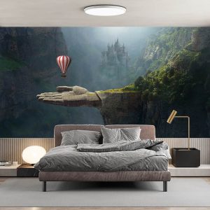 Masal Şatosu 3 Boyutlu Duvar Kağıdı F1298