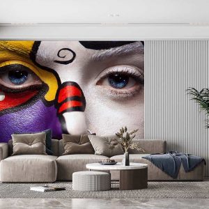 Duvar Kağıdı Boyalı Yüz F1613