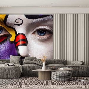 Duvar Kağıdı Boyalı Yüz F1613