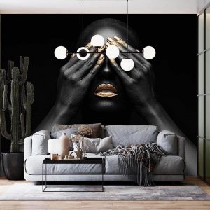 Siyahi Kadın Duvar Kağıdı F1636