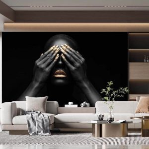 Siyahi Kadın Duvar Kağıdı F1636