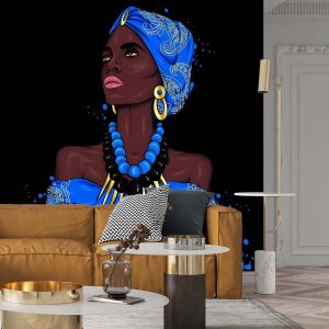 Afrikalı Kadın Duvar Kağıdı V1735