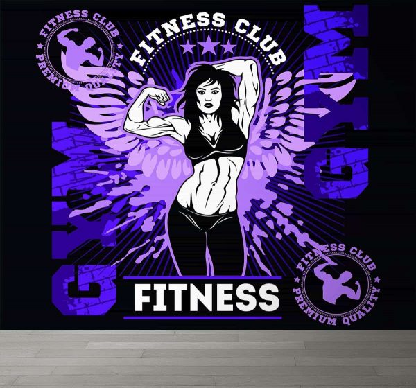 Fitness Club Duvar Kağıdı V1743