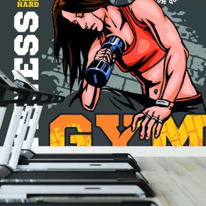 Fitness Kadın Duvar Kağıdı V1760