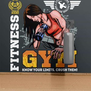Fitness Kadın Duvar Kağıdı V1760