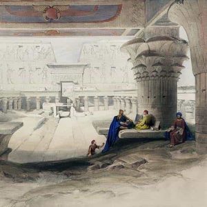 Duvar Kağıdı Edfou Tapınağı Mısır C1002