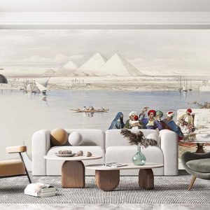 Duvar Kağıdı Gize Pramitleri C1015