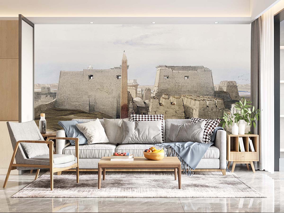 Duvar Kağıdı Luksor Tapınağı Büyük Giriş C1018