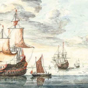 Duvar Kağıdı Tarihi Ahşap Yük Gemileri C1031