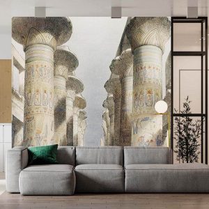 Duvar Kağıdı Thebes Karnak Tapınağı Büyük Salon C1049