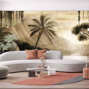 Duvar Kağıdı Gün Batımı Doğa Tasviri