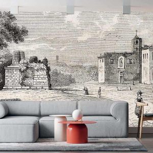 Duvar Kağıdı Roma'daki Horatii ve Curiatii Mezarı C1083