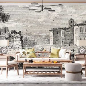 Duvar Kağıdı Roma'daki Horatii ve Curiatii Mezarı C1083