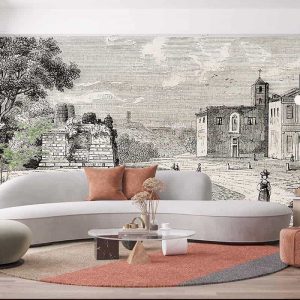 Duvar Kağıdı Roma'daki Horatii ve Curiatii Mezarı C1083