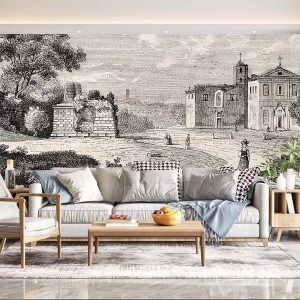 Duvar Kağıdı Roma'daki Horatii ve Curiatii Mezarı C1083