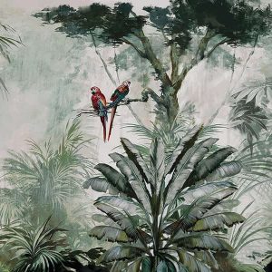 Duvar Kağıdı Kuşlar Orman C1093