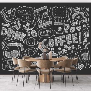 Duvar Kağıdı Coffee Drink C1691