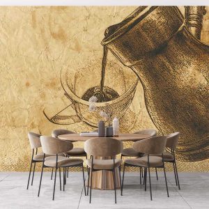 Duvar Kağıdı Tarihi Türk Kahvesi C1694