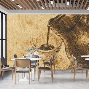 Duvar Kağıdı Tarihi Türk Kahvesi C1694