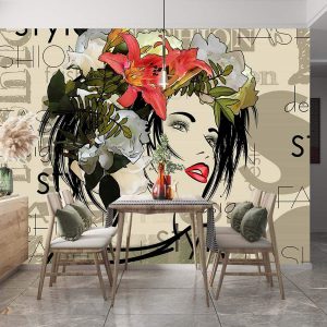 Duvar Kağıdı Moda Kadın C1706