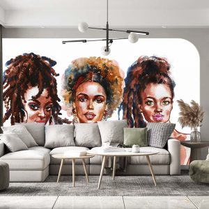 Duvar Kağıdı Saç Modası C1707