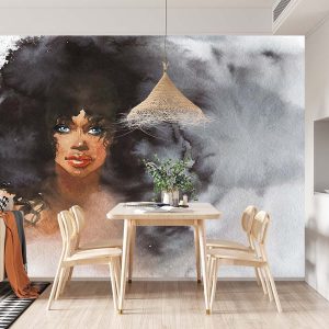 Duvar Kağıdı Saç Yağlı Boya C1713