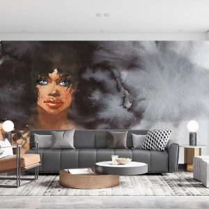 Duvar Kağıdı Saç Yağlı Boya C1713