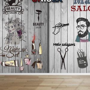 Duvar Kağıdı Erkek Kuaför C1722
