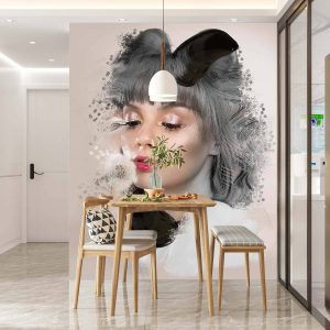 Duvar Kağıdı Kuaför Güzellik Salonu C1727