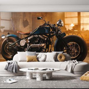 Duvar Kağıdı Antika Motorsiklet F1610